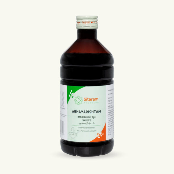 Sitaram Ayurveda, Abhayaarishtham, suplemento ayurvedico
