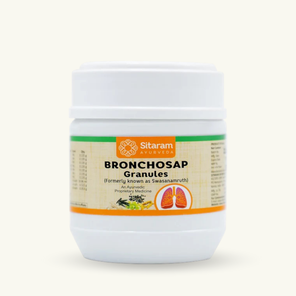 Sitaram Ayurveda, Bronchosap (granule), 100 g, ajurvedsky doplnek