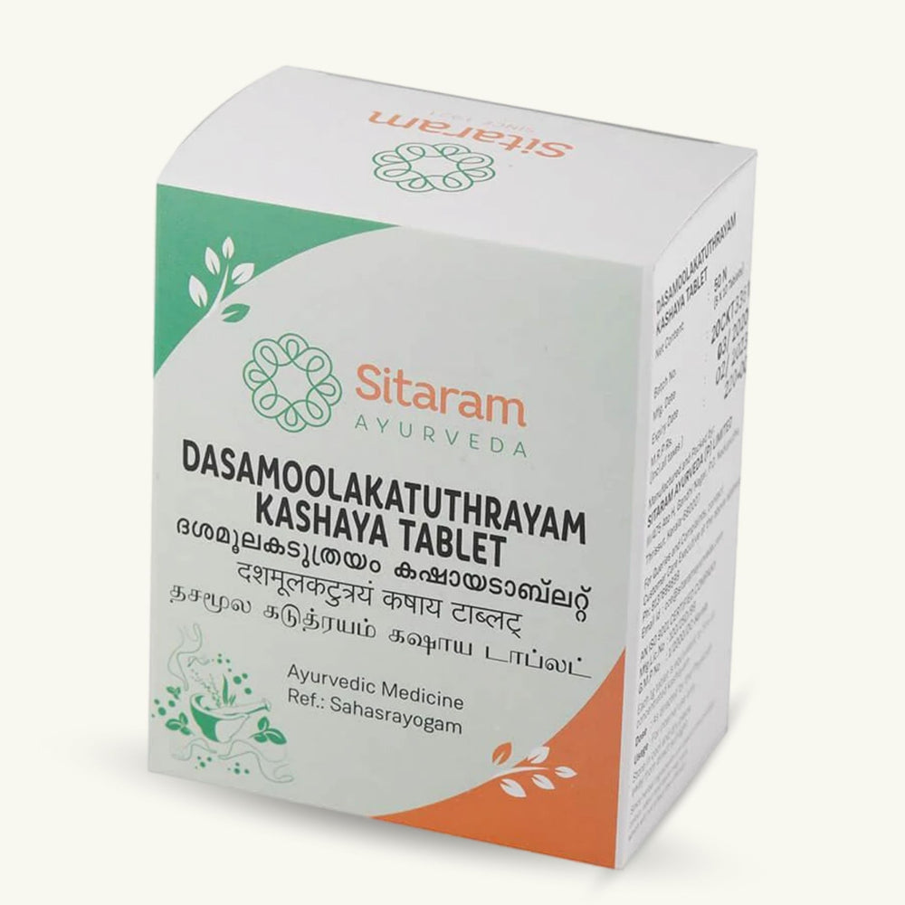 Sitaram Ayurveda, Dasamoolakatuthrayam Kashayam tablety, ajurvedsky doplnek