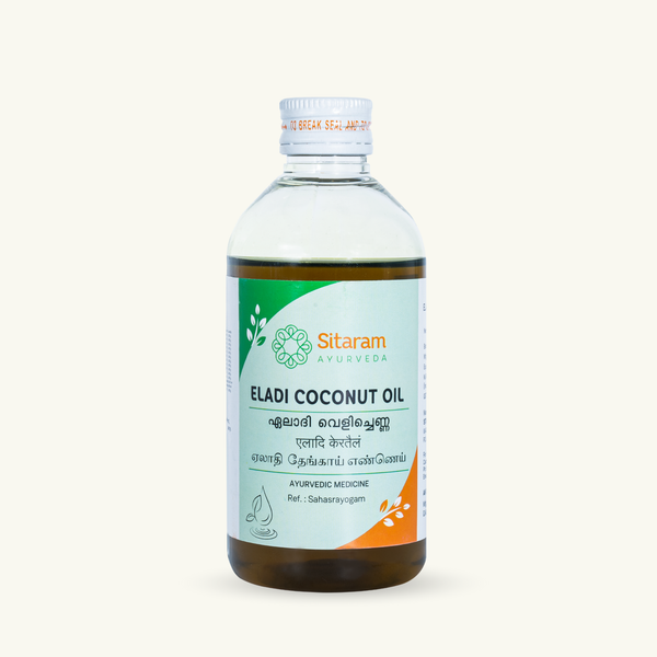 Sitaram Ayurveda, Eladi Coconut Oil, classical Ayurvedic preparation