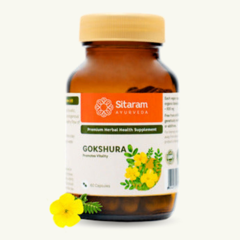 Sitaram Ayurveda, Gokshura kapsule, 60 kapsul, ajurvedsko dopolnilo