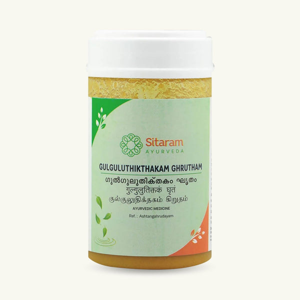 Sitaram Ayurveda, Guggulu Thiktaka Ghritam, suplemento ayurvedico