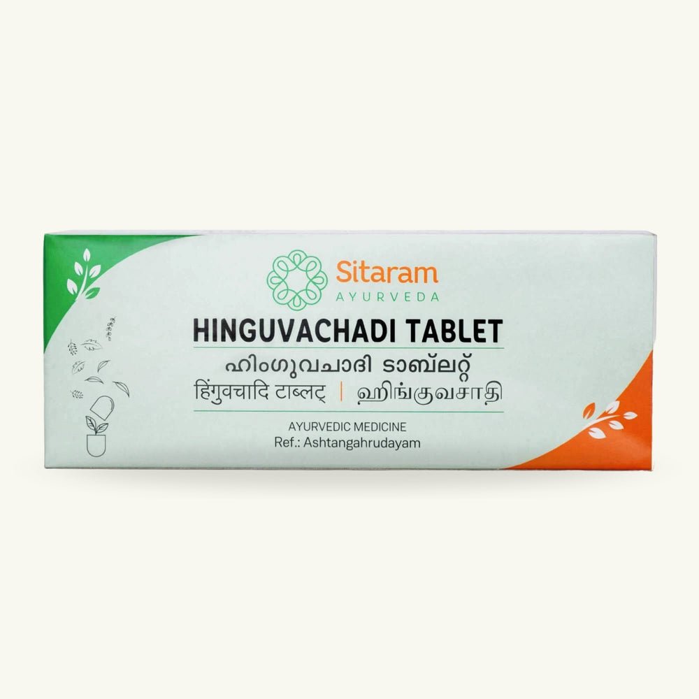 Sitaram Ayurveda, Hinguvachadi tablety, 100 tablet, ajurvedsky doplnek
