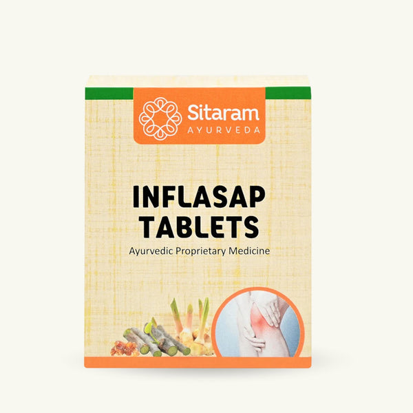 Sitaram Ayurveda, Inflasap Tablets, 50 tablets, Ayurvedic supplement