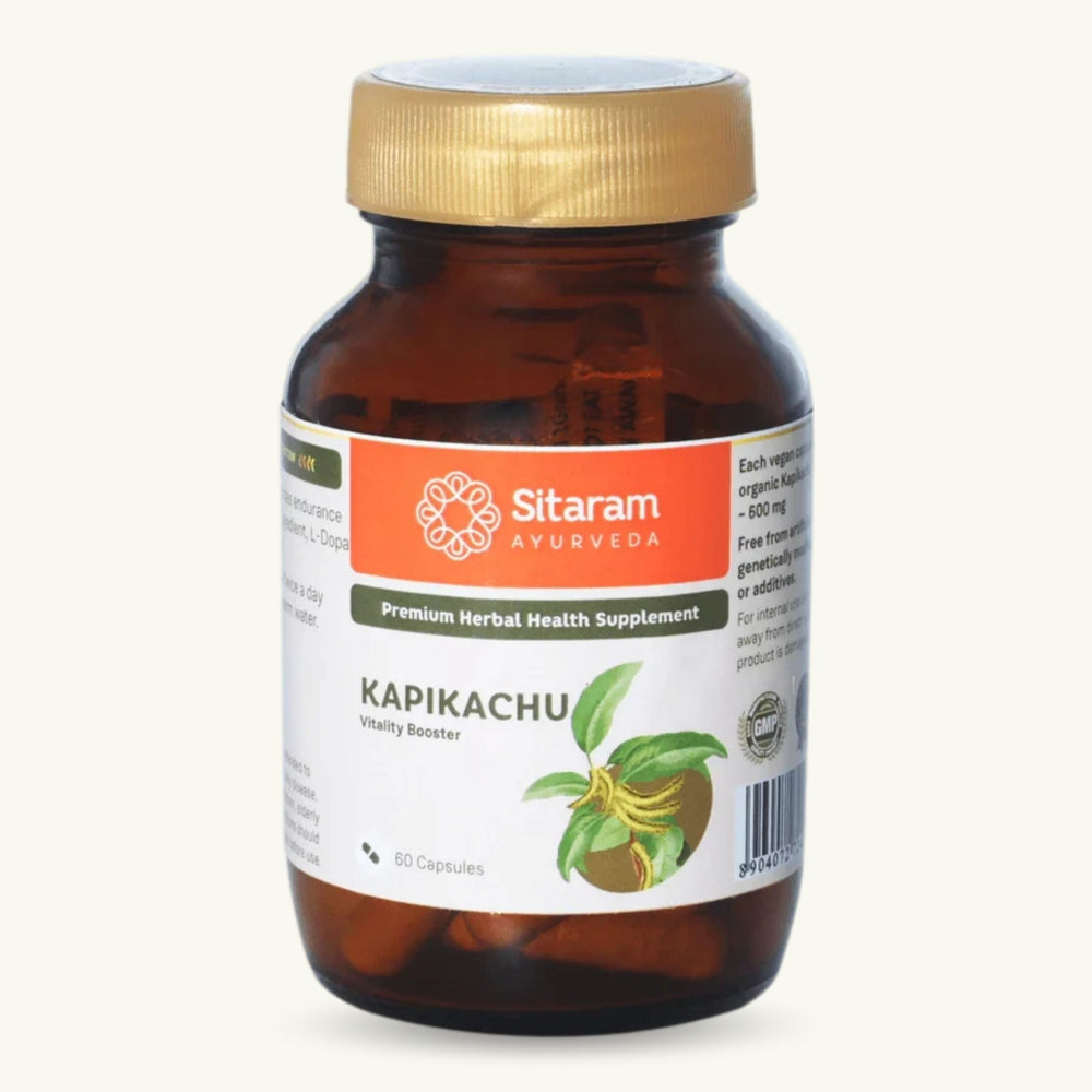 Sitaram Ayurveda, Kapikachu kapsle, ajurvedsky doplnek