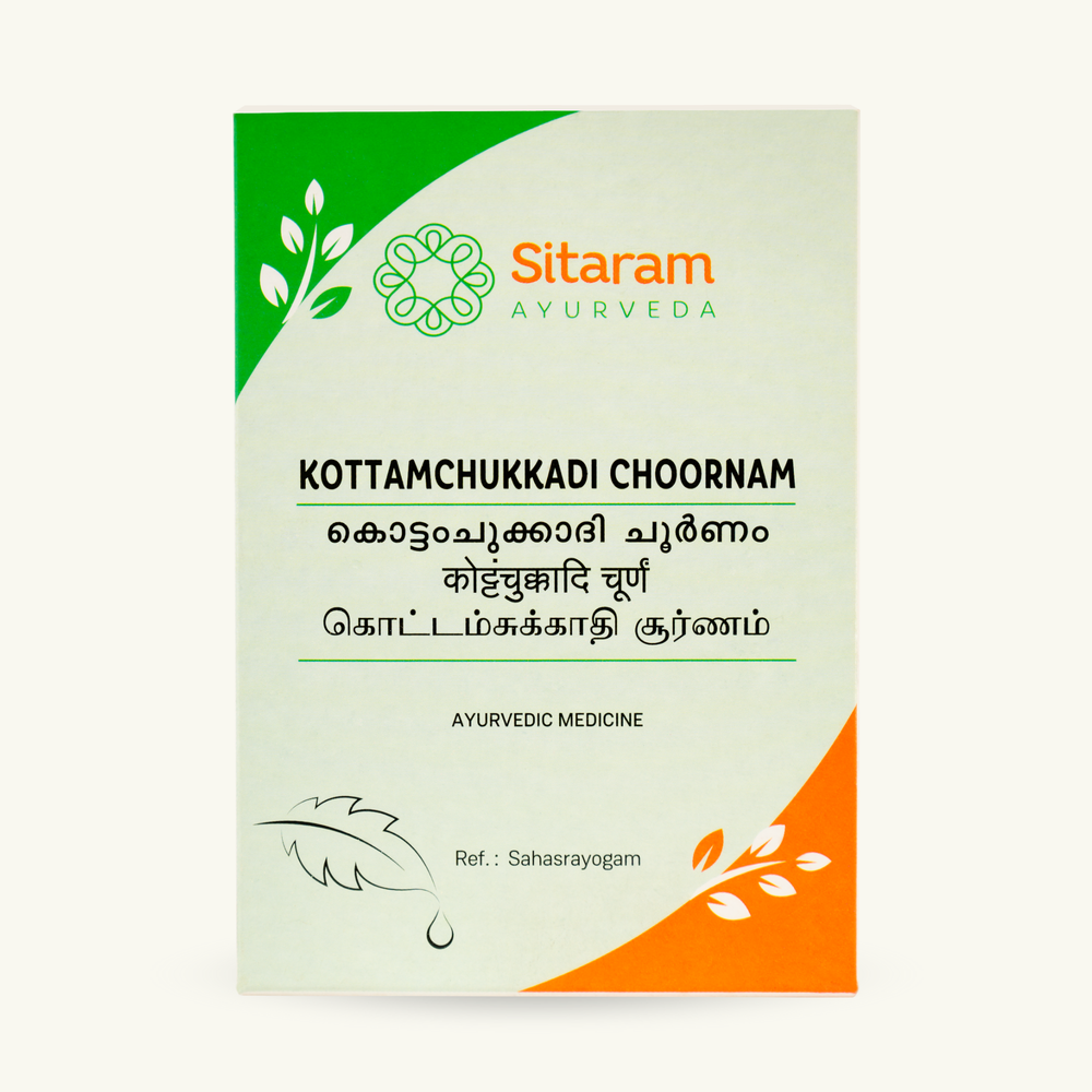 Sitaram Ayurveda, Kottamchukkadi Churnam, preparation ayurvedique classique