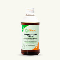 Sitaram Ayurveda, Mahanarayana Thailam, 200 ml, klasyczny ajurwedyjski Thailam