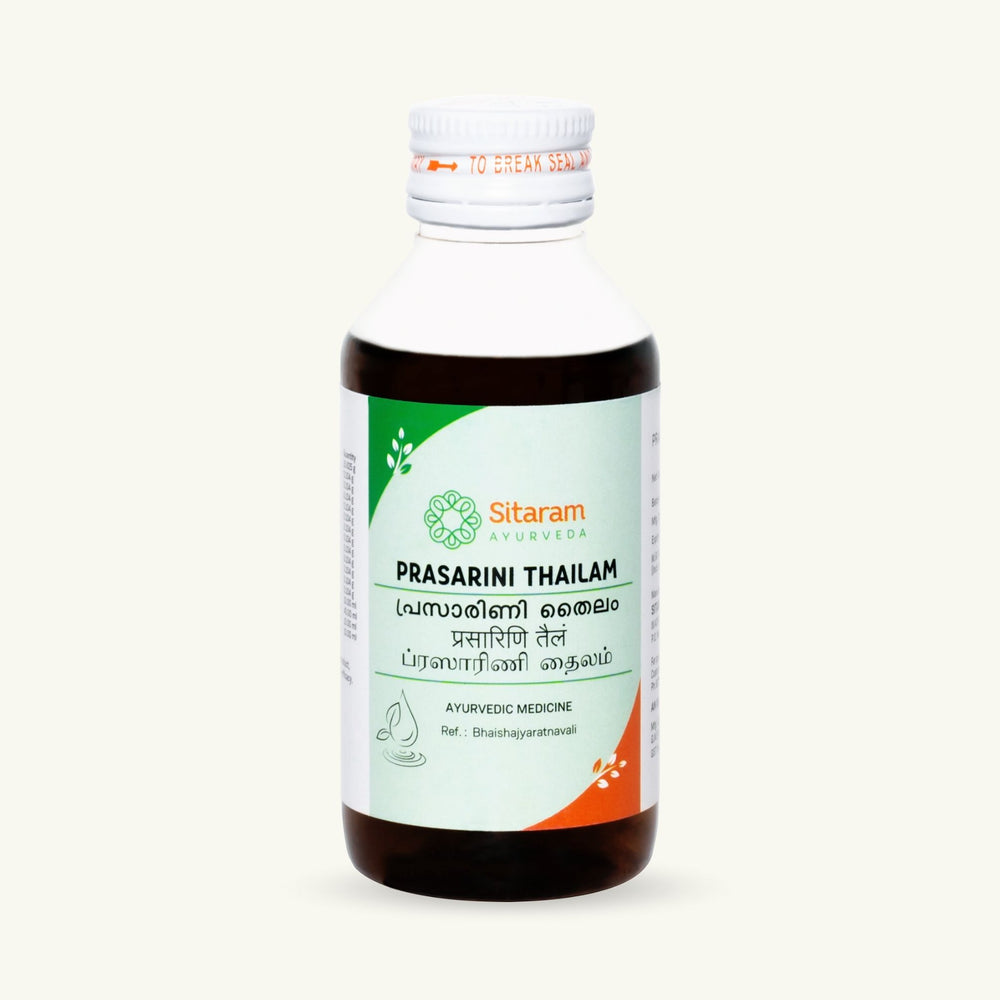 Sitaram Ayurveda, Prasarini Thailam, klasicni ajurvedski Thailam
