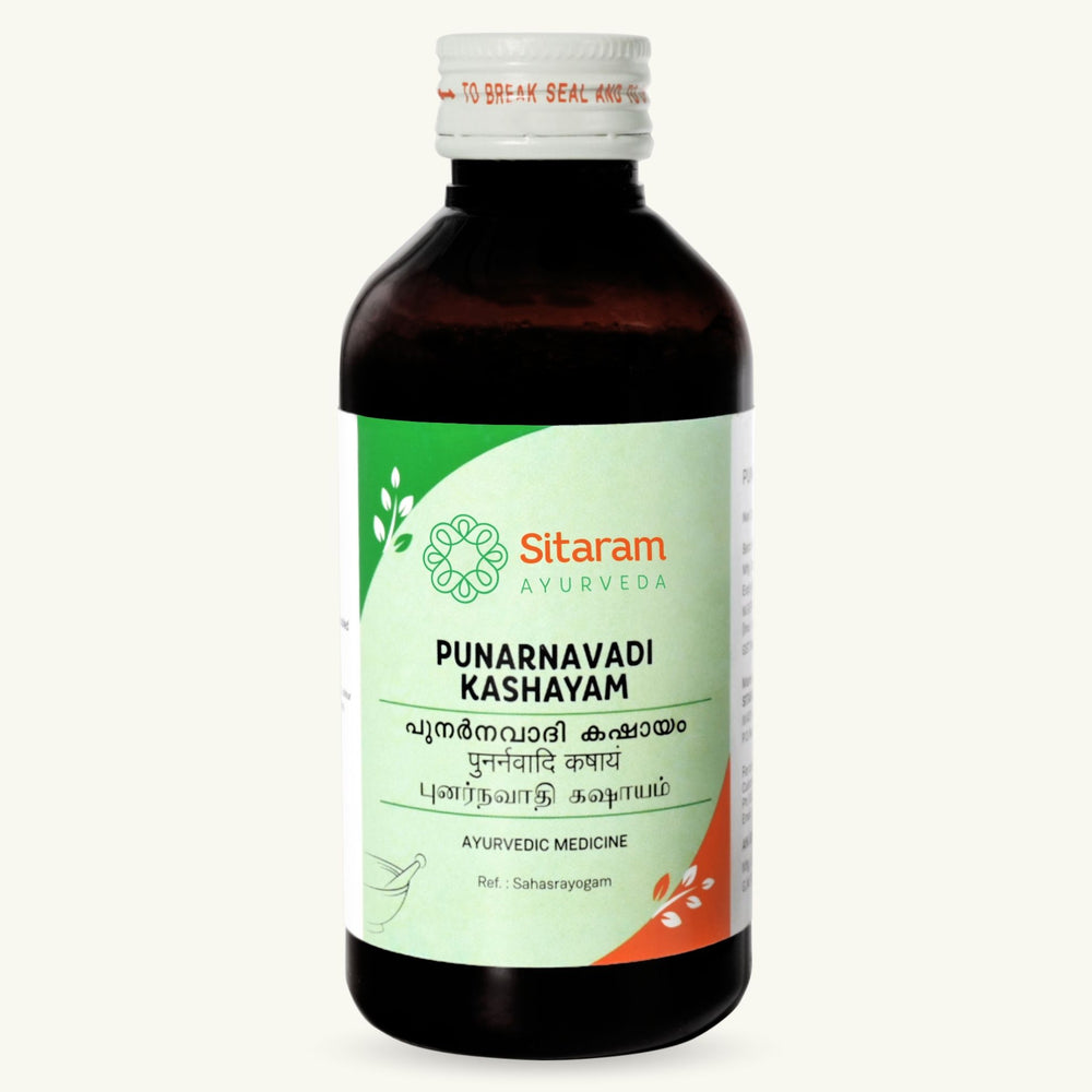 Sitaram Ayurveda, Punarnavadi Kashayam, 200 ml, complement ayurvedique