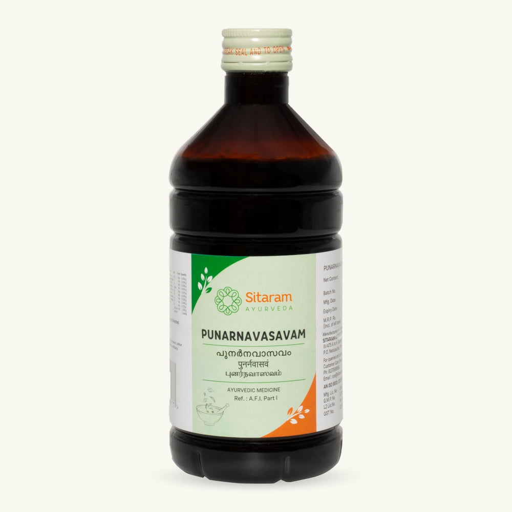 Sitaram Ayurveda, Punarnavasavam, 450 ml, ajurvedsky doplnek