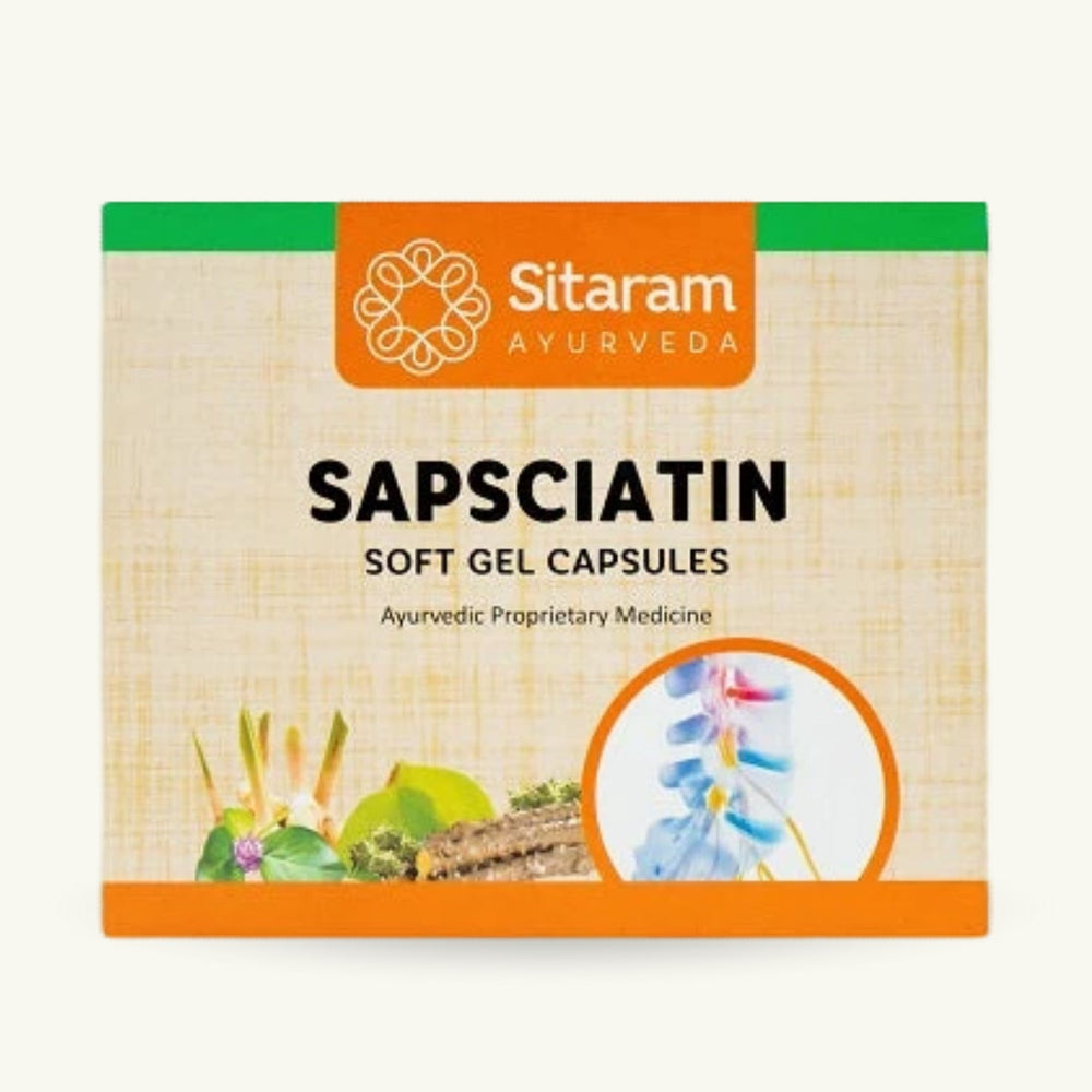 Sitaram Ayurveda, Sapsciatin měkké kapsle, 100 kapslí, ajurvedsky doplnek