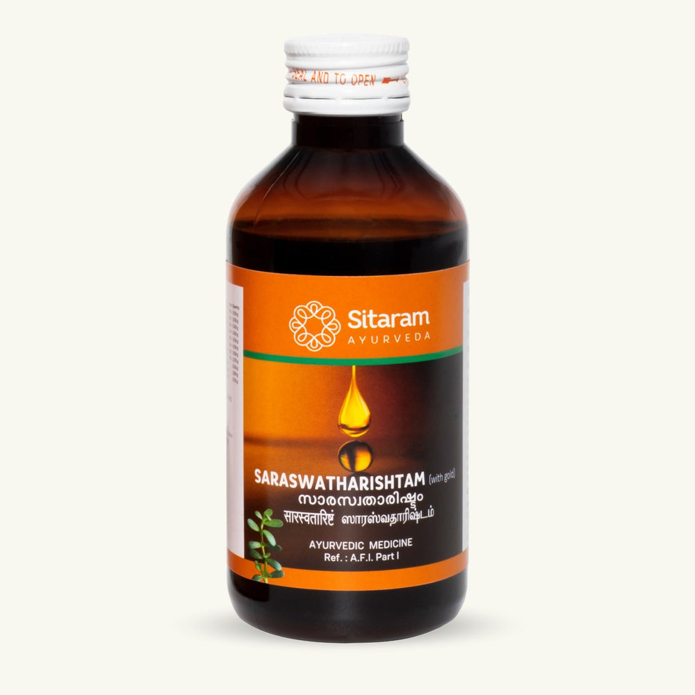 Sitaram Ayurveda, Saraswatharishtham, ajurvedsky doplnek