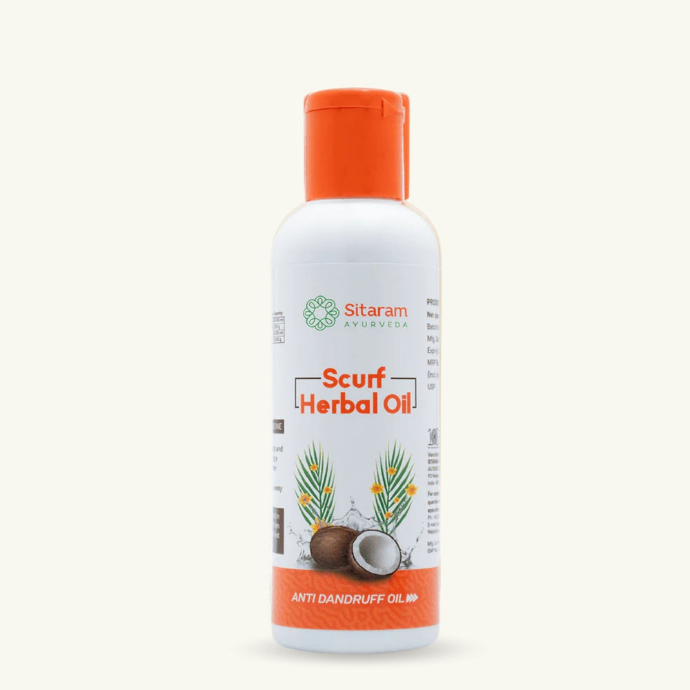 Sitaram Ayurveda, Scruf biljno ulje za kosu, 100 ml, klasicni ayurvedski pripravak