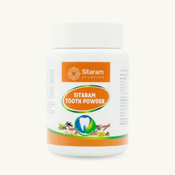 Sitaram Ayurveda, Sitaram pó dentário, 50 g, preparacao ayurvedica classica