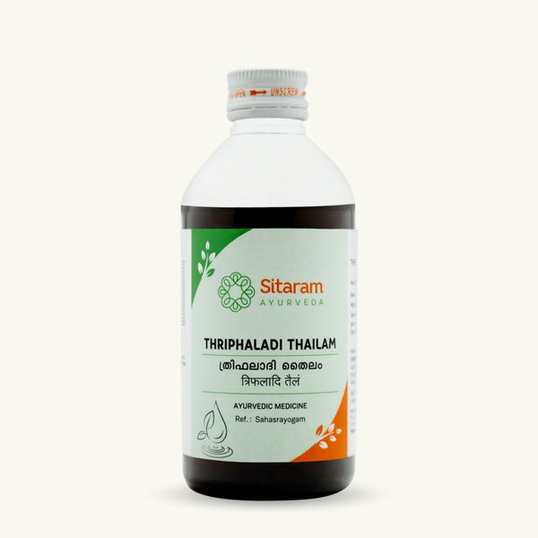 Sitaram Ayurveda, Triphaladi Thailam, Thailam ayurvedico classico