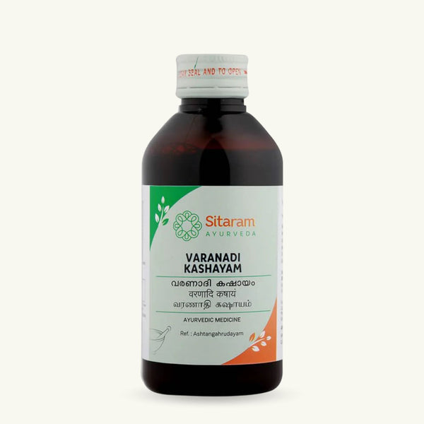Sitaram Ayurveda, Varanadi Kashayam, 200 ml, ajurvedsko dopolnilo