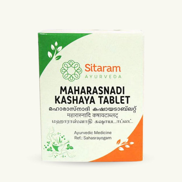 Sitaram Ayurveda, Maharasnadi Kashayam tabletki, 50 tabletek, suplement ajurwedyjski
